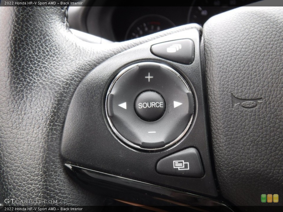 Black Interior Steering Wheel for the 2022 Honda HR-V Sport AWD #146599177