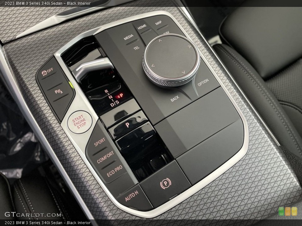 Black Interior Transmission for the 2023 BMW 3 Series 340i Sedan #146599350