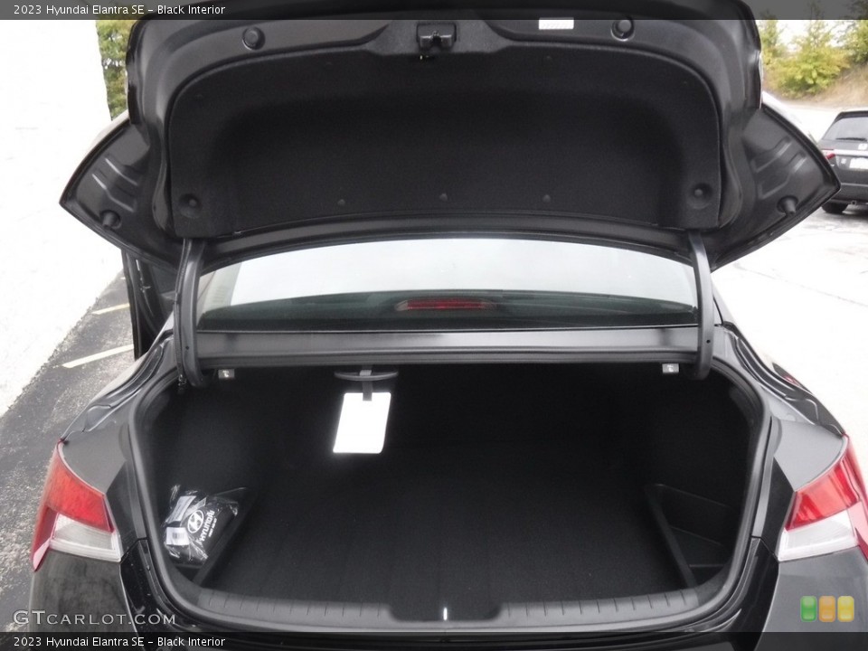 Black Interior Trunk for the 2023 Hyundai Elantra SE #146599647