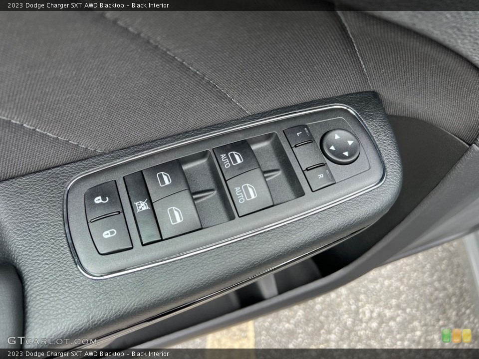 Black Interior Door Panel for the 2023 Dodge Charger SXT AWD Blacktop #146599708