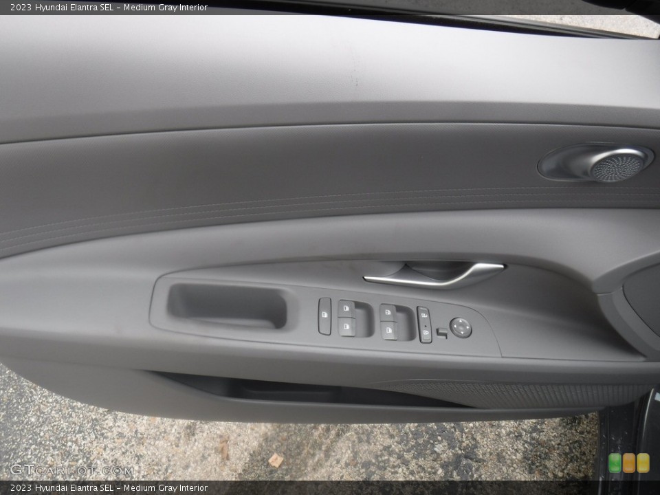Medium Gray Interior Door Panel for the 2023 Hyundai Elantra SEL #146599862