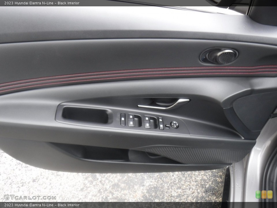 Black Interior Door Panel for the 2023 Hyundai Elantra N-Line #146601437