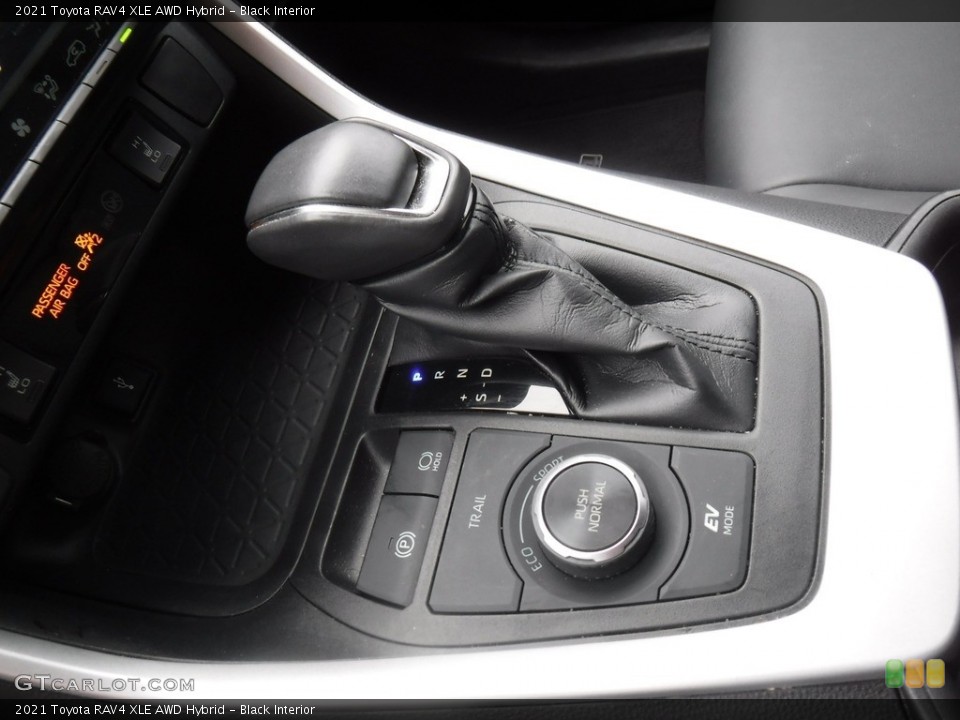 Black Interior Transmission for the 2021 Toyota RAV4 XLE AWD Hybrid #146603038