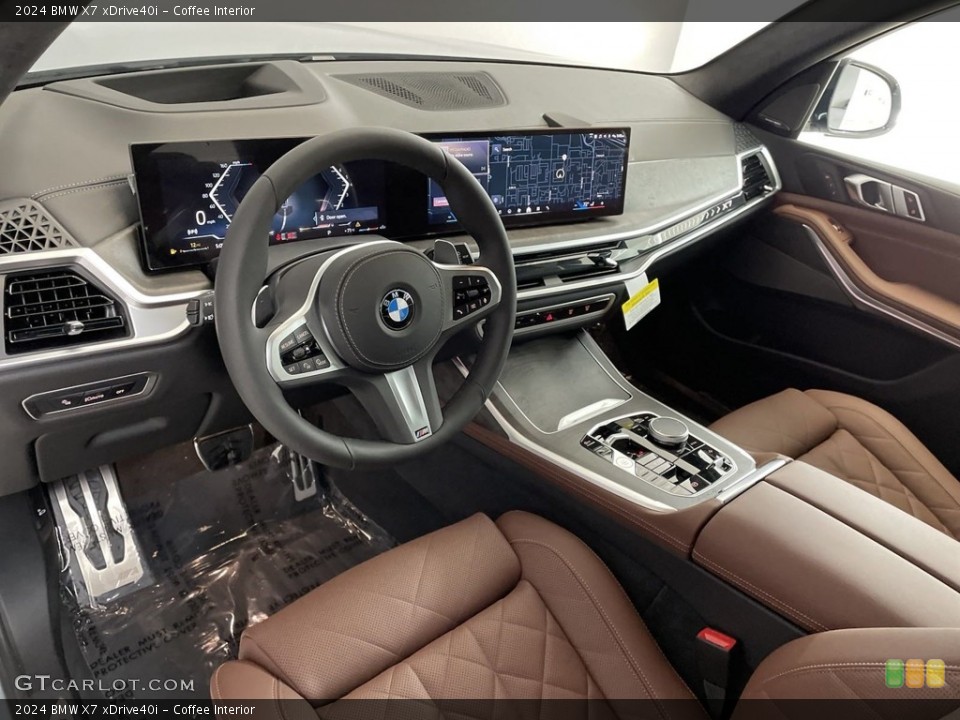 Coffee Interior Photo for the 2024 BMW X7 xDrive40i #146603254