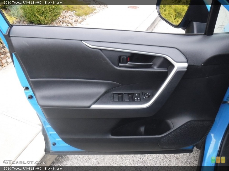 Black Interior Door Panel for the 2020 Toyota RAV4 LE AWD #146603458