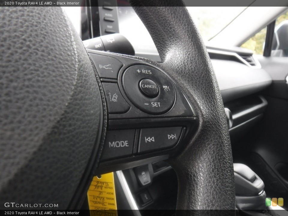 Black Interior Steering Wheel for the 2020 Toyota RAV4 LE AWD #146603576