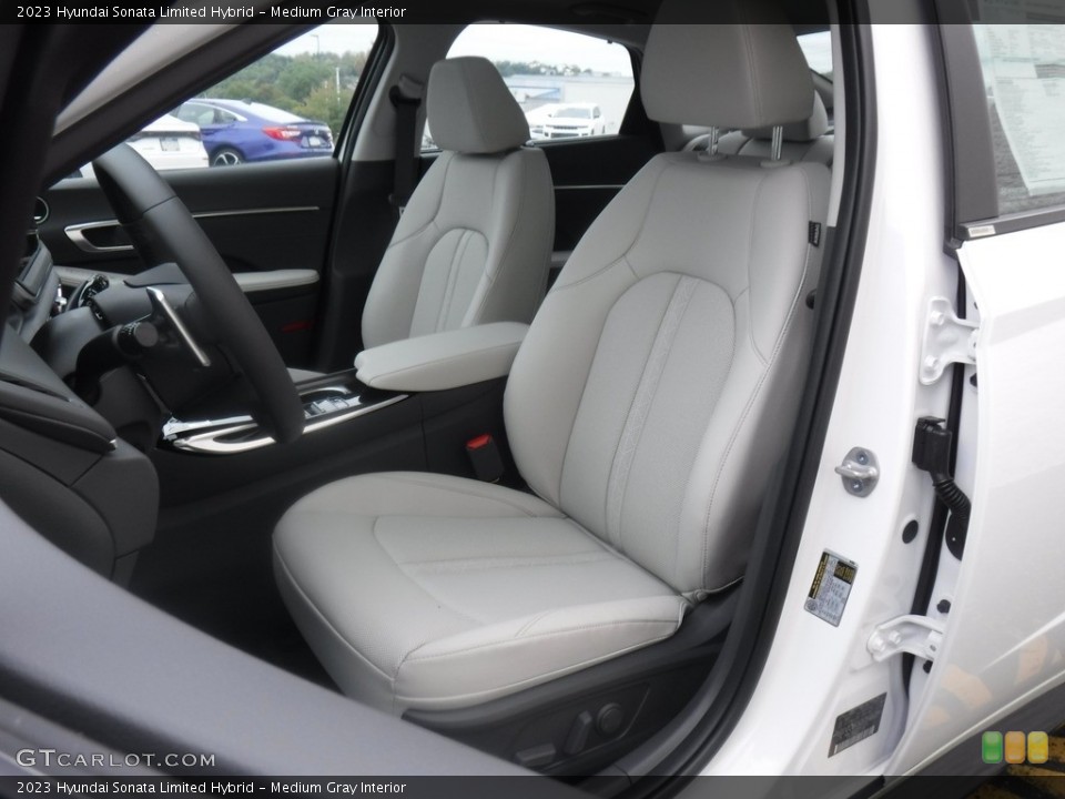 Medium Gray Interior Front Seat for the 2023 Hyundai Sonata Limited Hybrid #146603671
