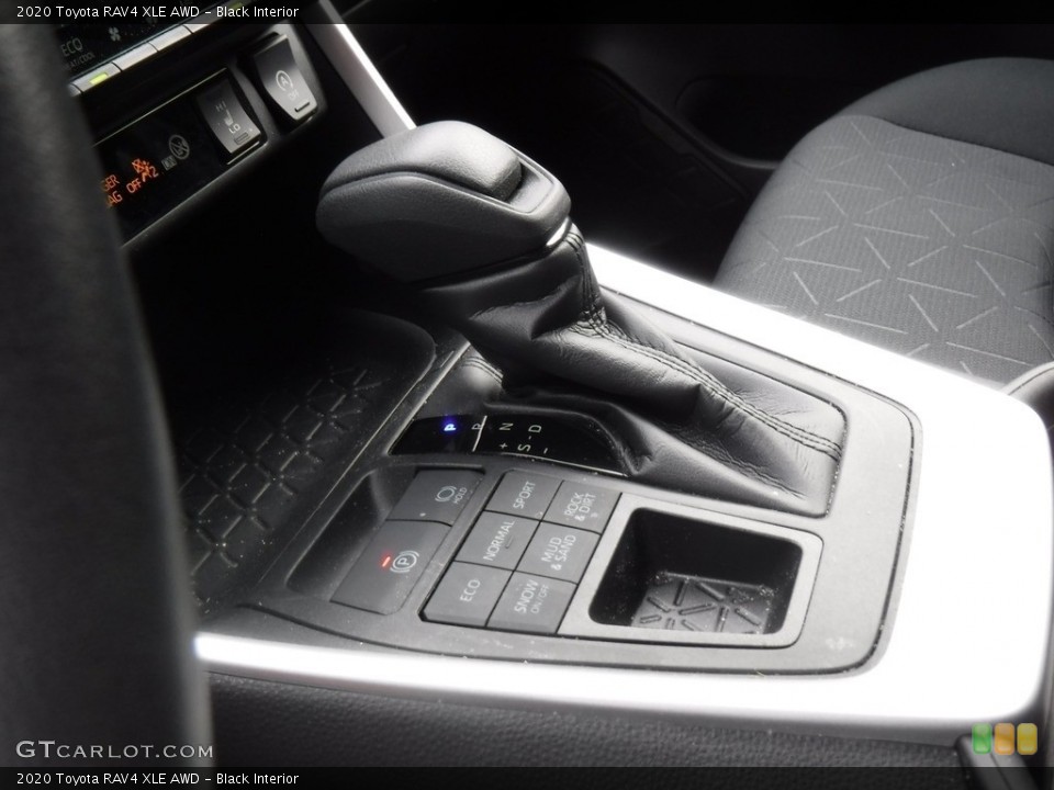 Black Interior Transmission for the 2020 Toyota RAV4 XLE AWD #146603795