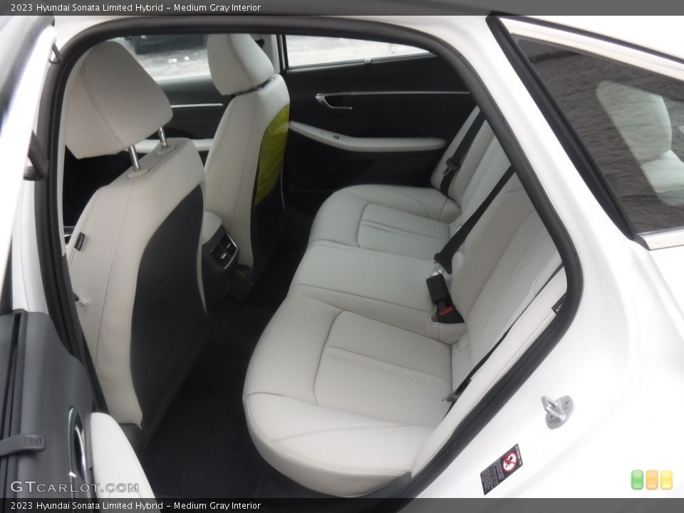 Medium Gray Interior Rear Seat for the 2023 Hyundai Sonata Limited Hybrid #146603822