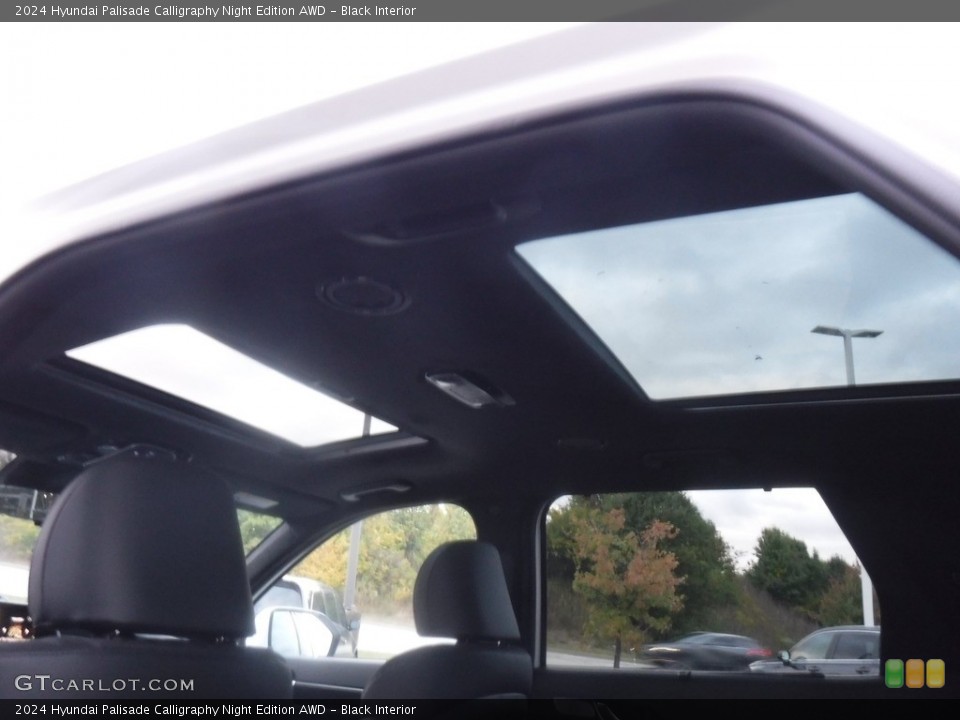 Black Interior Sunroof for the 2024 Hyundai Palisade Calligraphy Night Edition AWD #146603911