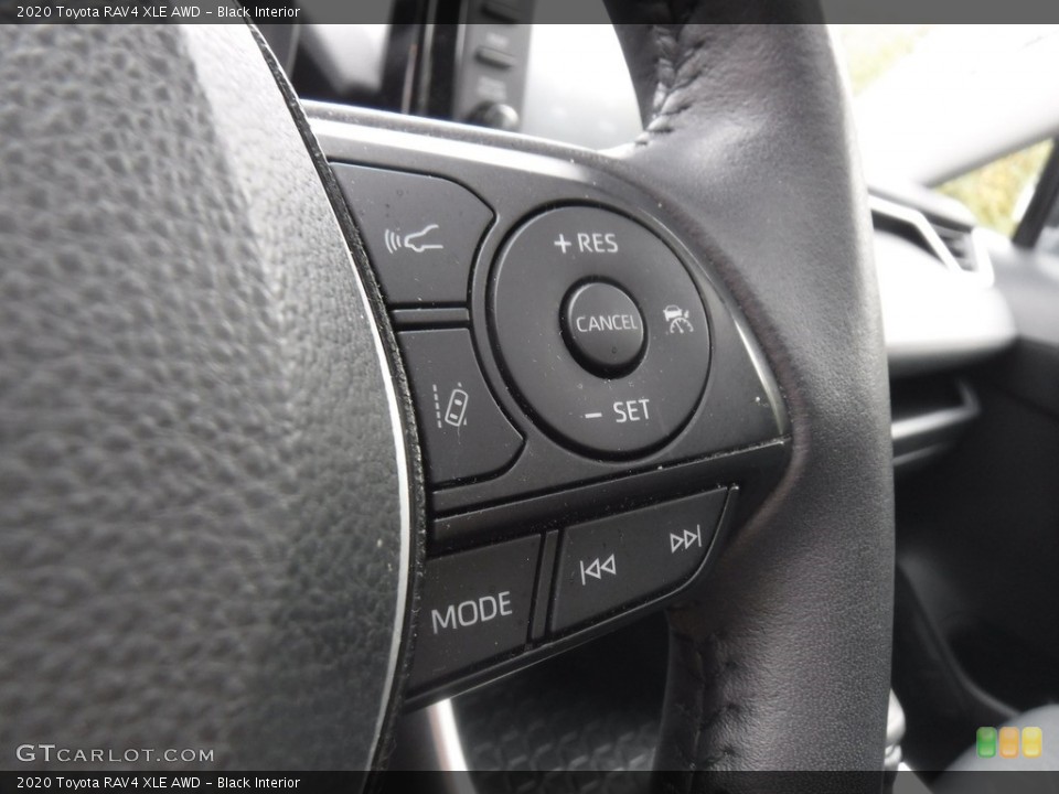 Black Interior Steering Wheel for the 2020 Toyota RAV4 XLE AWD #146603917