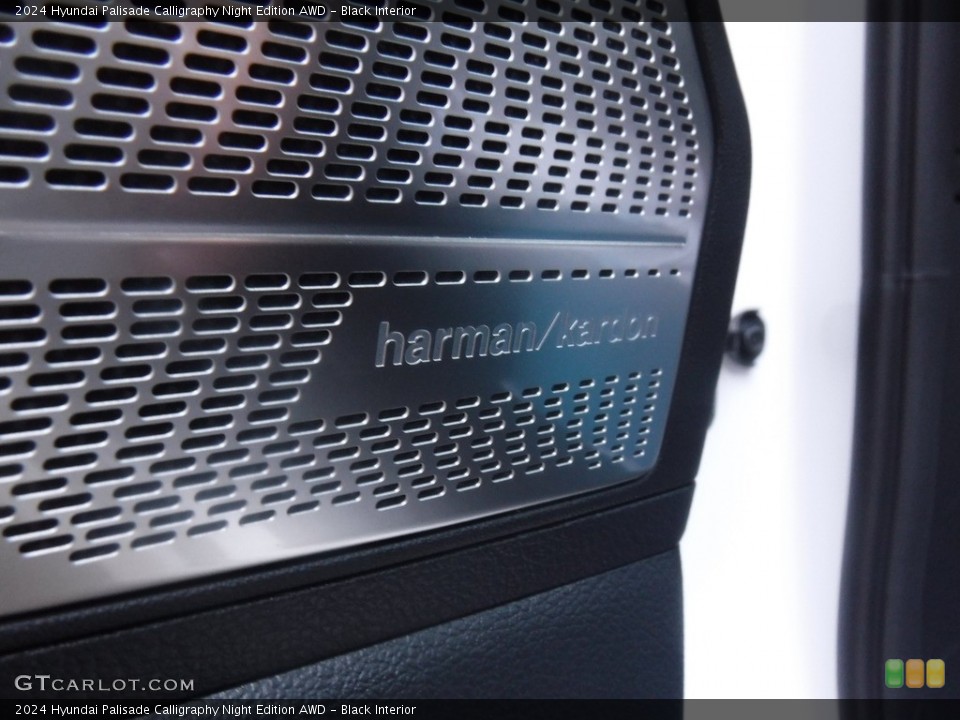 Black Interior Audio System for the 2024 Hyundai Palisade Calligraphy Night Edition AWD #146603938