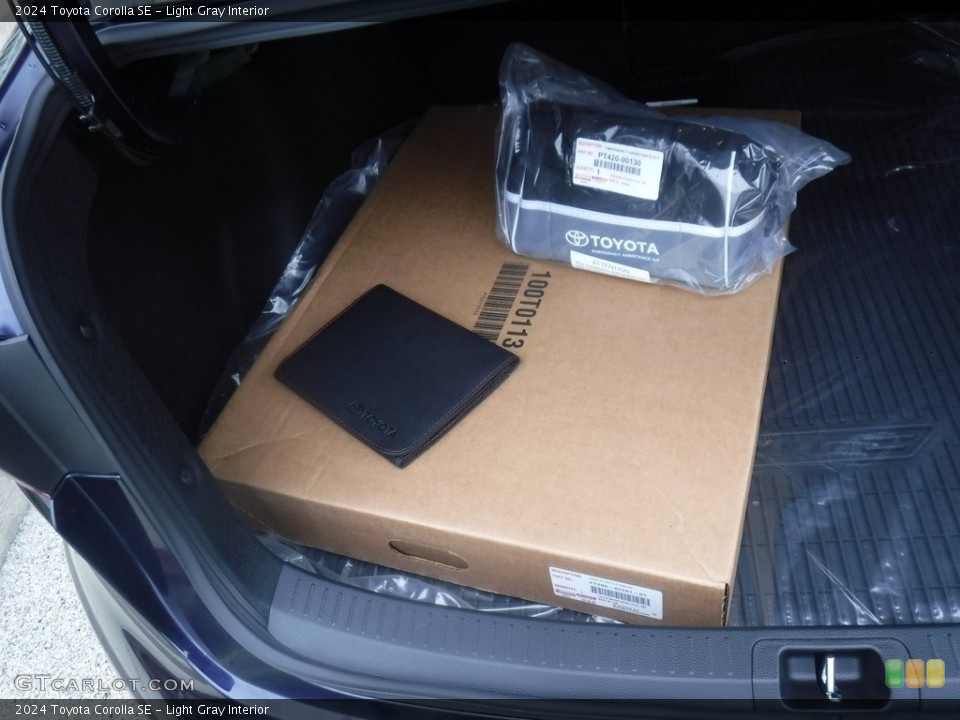 Light Gray Interior Trunk for the 2024 Toyota Corolla SE #146604190