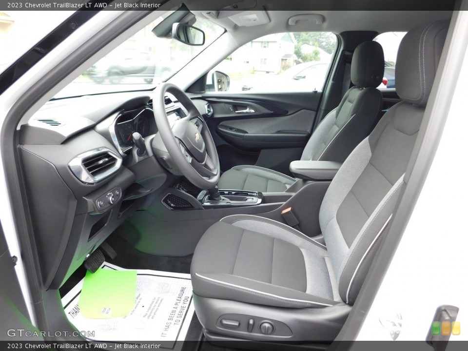 Jet Black Interior Photo for the 2023 Chevrolet TrailBlazer LT AWD #146604436