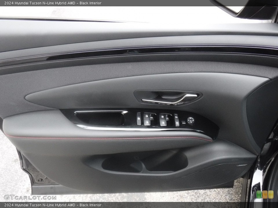 Black Interior Door Panel for the 2024 Hyundai Tucson N-Line Hybrid AWD #146604461