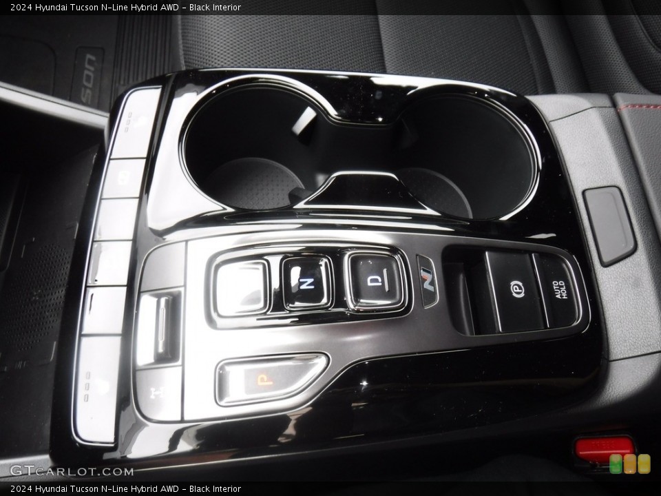 Black Interior Transmission for the 2024 Hyundai Tucson N-Line Hybrid AWD #146604502