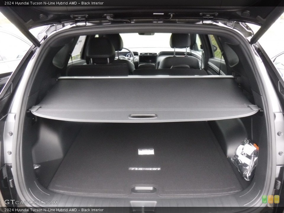 Black Interior Trunk for the 2024 Hyundai Tucson N-Line Hybrid AWD #146604590