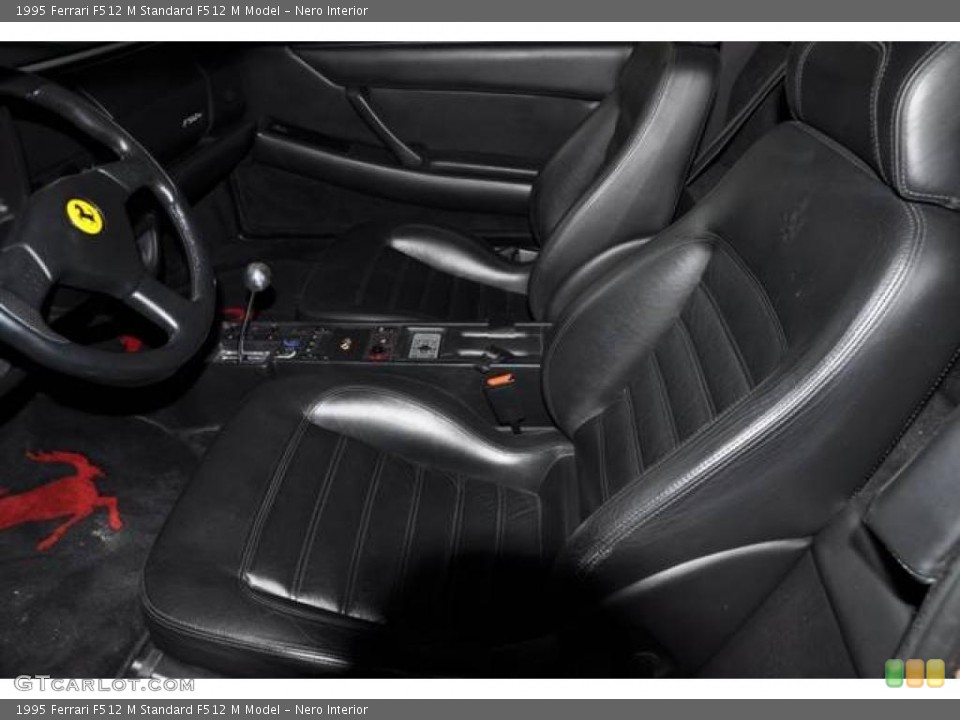 Nero Interior Photo for the 1995 Ferrari F512 M  #14660491