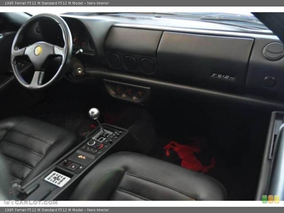 Nero Interior Dashboard for the 1995 Ferrari F512 M  #14660511