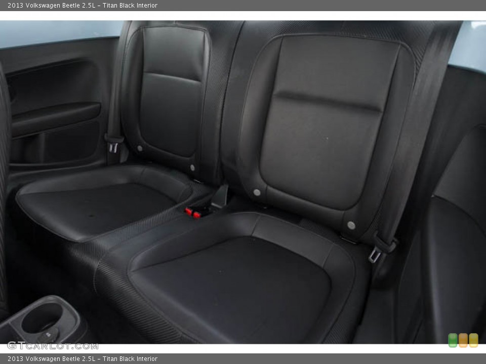 Titan Black Interior Rear Seat for the 2013 Volkswagen Beetle 2.5L #146606867