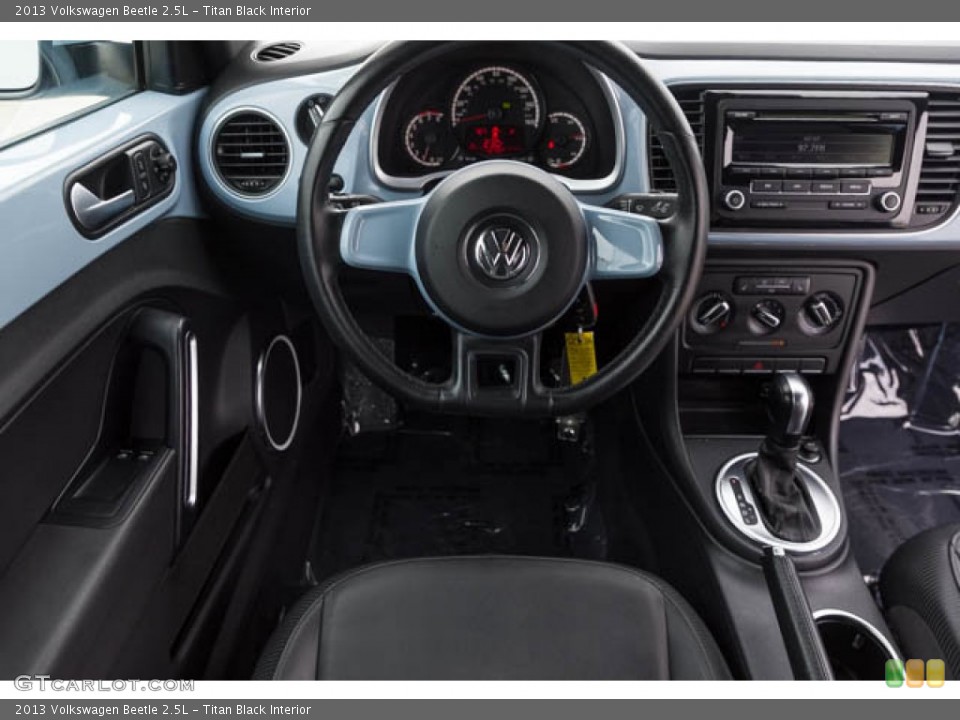 Titan Black Interior Dashboard for the 2013 Volkswagen Beetle 2.5L #146606889
