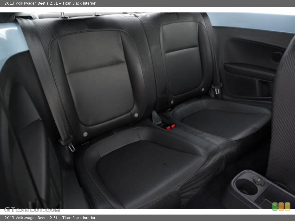 Titan Black Interior Rear Seat for the 2013 Volkswagen Beetle 2.5L #146607130