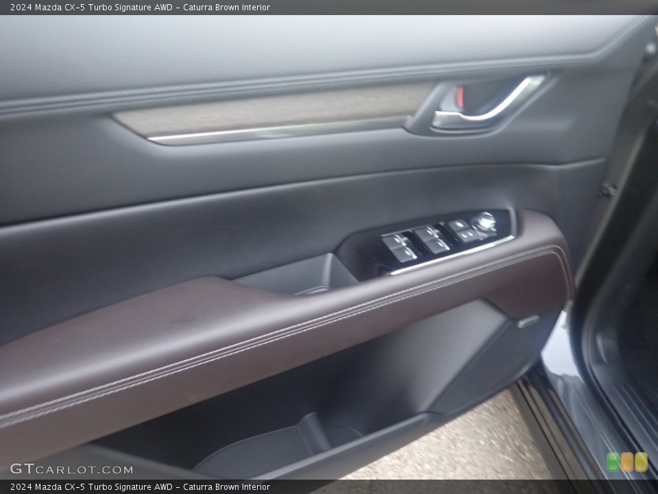Caturra Brown Interior Door Panel for the 2024 Mazda CX-5 Turbo Signature AWD #146607181