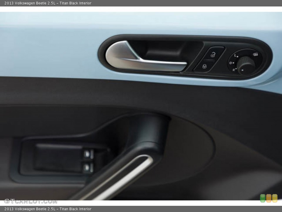 Titan Black Interior Door Panel for the 2013 Volkswagen Beetle 2.5L #146607275