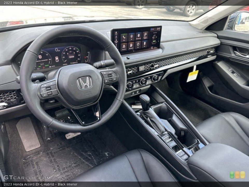 Black Interior Photo for the 2023 Honda Accord EX-L Hybrid #146607389