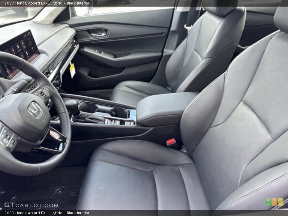 Black Interior Front Seat for the 2023 Honda Accord EX-L Hybrid #146607434