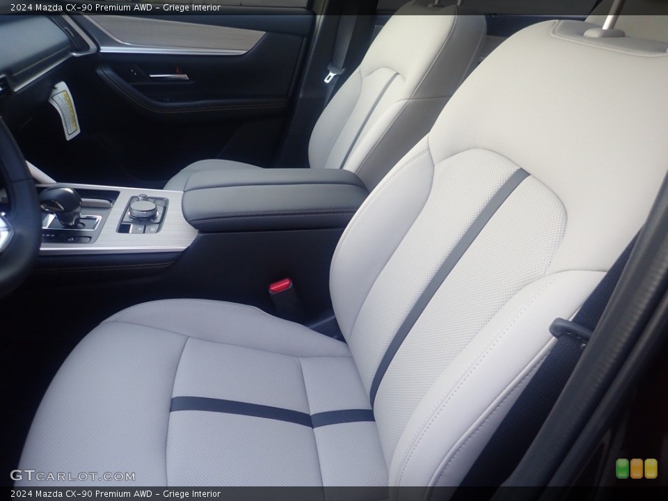 Griege Interior Front Seat for the 2024 Mazda CX-90 Premium AWD #146607543