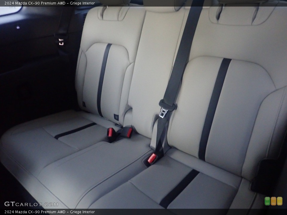 Griege Interior Rear Seat for the 2024 Mazda CX-90 Premium AWD #146607590
