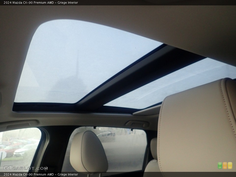 Griege Interior Sunroof for the 2024 Mazda CX-90 Premium AWD #146607662