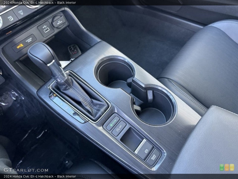 Black Interior Transmission for the 2024 Honda Civic EX-L Hatchback #146608362