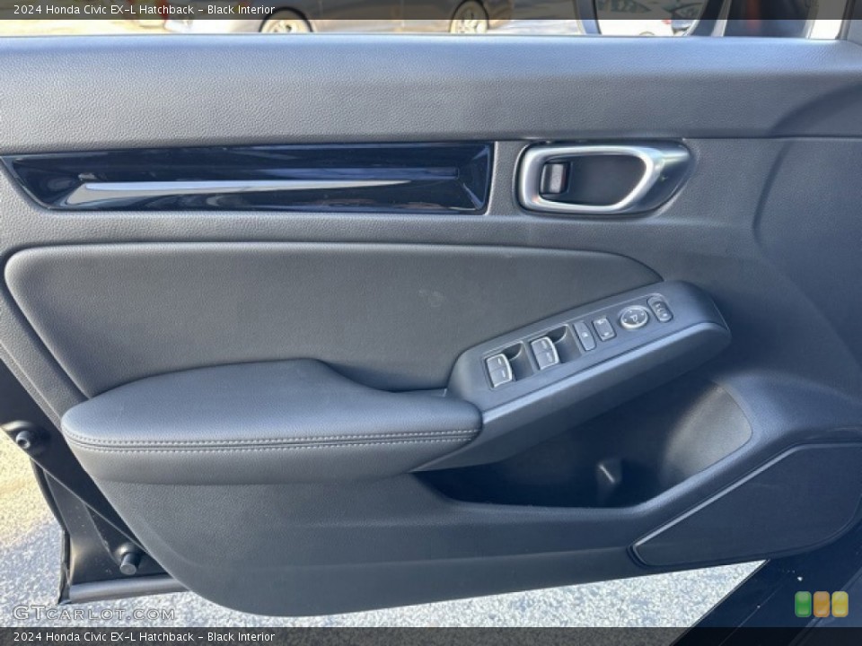 Black Interior Door Panel for the 2024 Honda Civic EX-L Hatchback #146608551