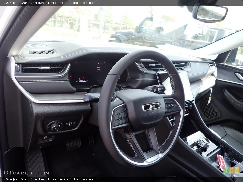 Global Black Interior Controls for the 2024 Jeep Grand Cherokee L Limited 4x4 #146609248