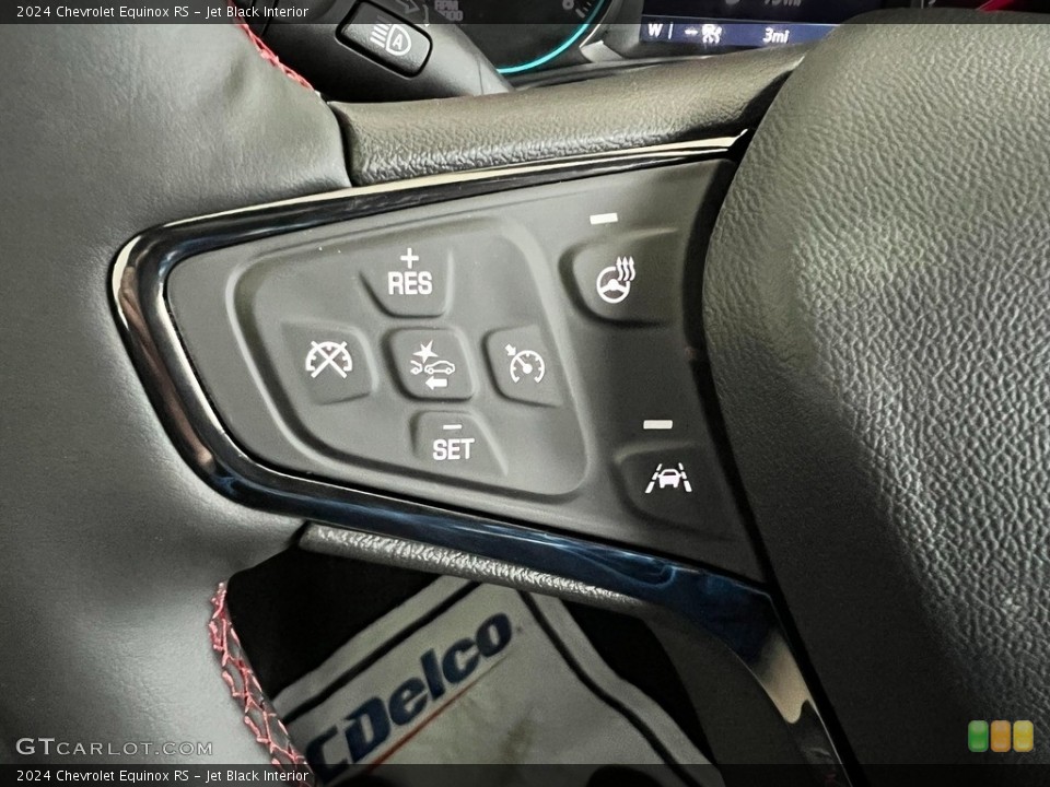 Jet Black Interior Steering Wheel for the 2024 Chevrolet Equinox RS #146609381
