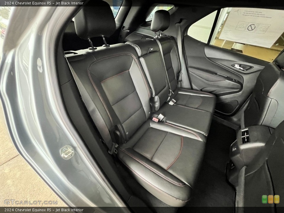 Jet Black Interior Rear Seat for the 2024 Chevrolet Equinox RS #146609524