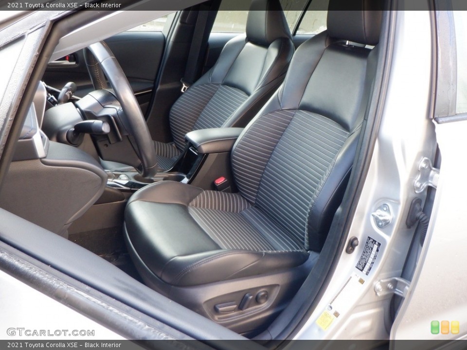 Black 2021 Toyota Corolla Interiors