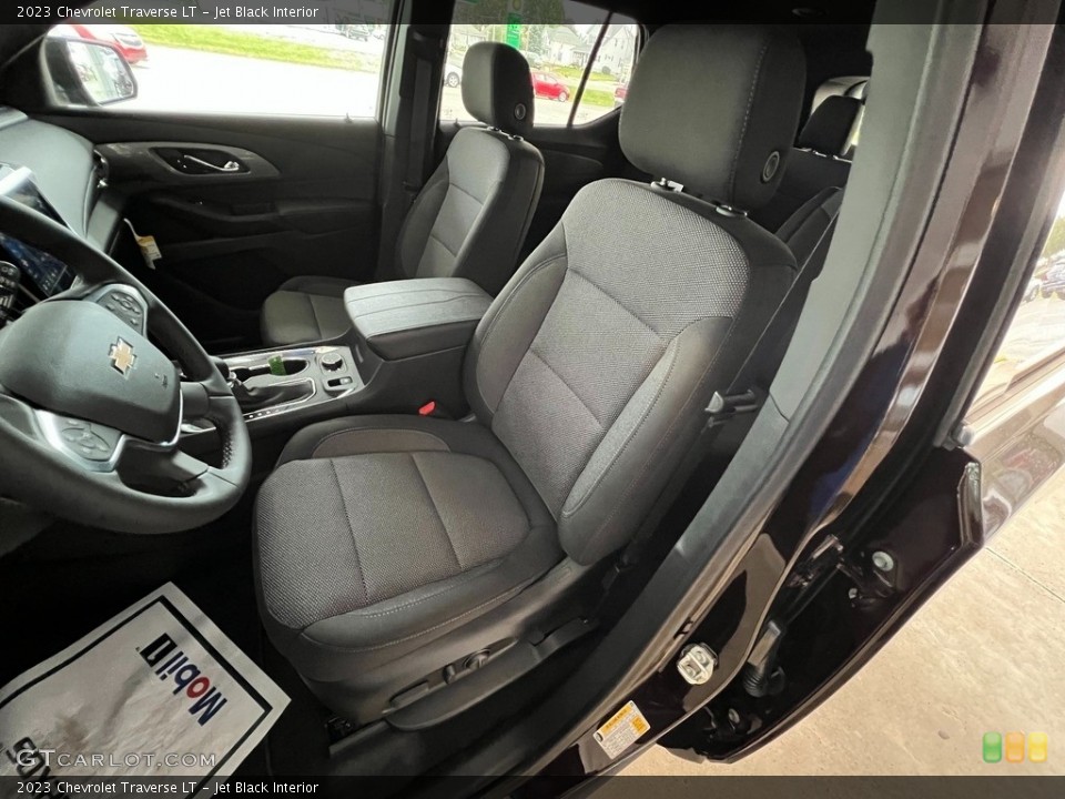 Jet Black Interior Front Seat for the 2023 Chevrolet Traverse LT #146609909