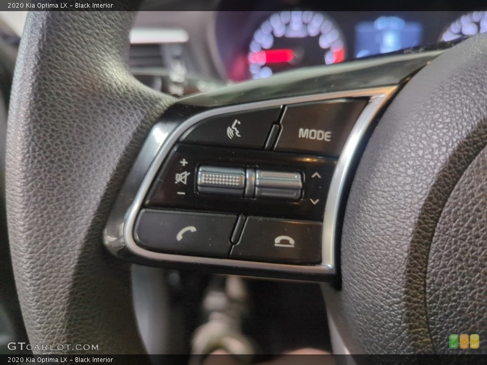Black Interior Steering Wheel for the 2020 Kia Optima LX #146610479