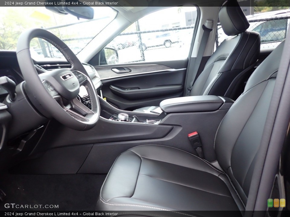 Global Black Interior Photo for the 2024 Jeep Grand Cherokee L Limited 4x4 #146610498