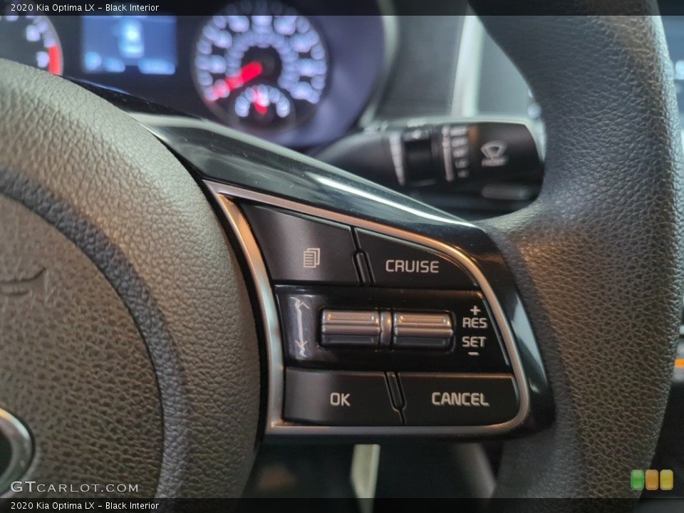 Black Interior Steering Wheel for the 2020 Kia Optima LX #146610501