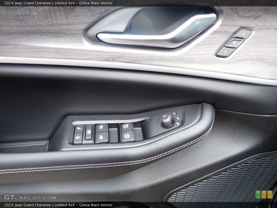 Global Black Interior Door Panel for the 2024 Jeep Grand Cherokee L Limited 4x4 #146610522