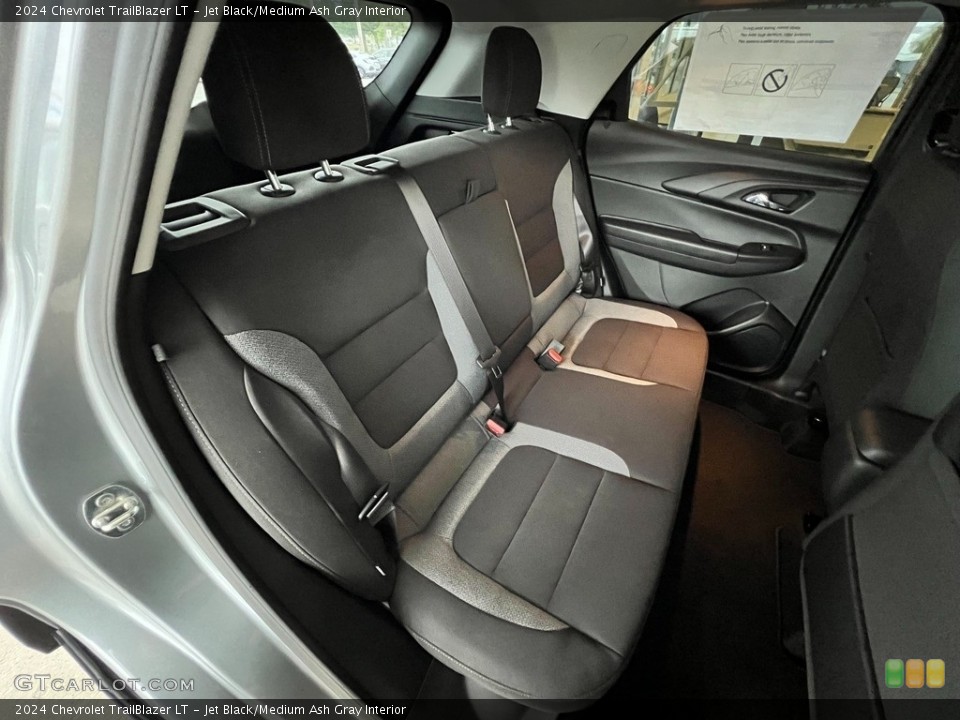 Jet Black/Medium Ash Gray Interior Rear Seat for the 2024 Chevrolet TrailBlazer LT #146611166
