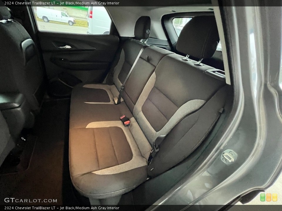Jet Black/Medium Ash Gray Interior Rear Seat for the 2024 Chevrolet TrailBlazer LT #146611189