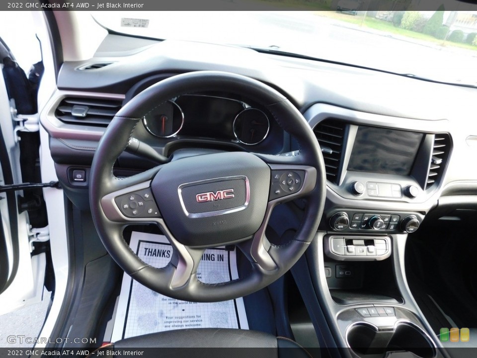 Jet Black Interior Dashboard for the 2022 GMC Acadia AT4 AWD #146611740