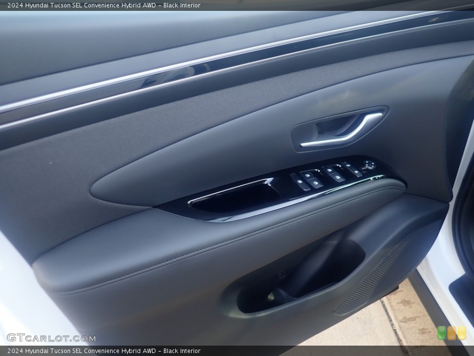 Black Interior Door Panel for the 2024 Hyundai Tucson SEL Convenience Hybrid AWD #146611933