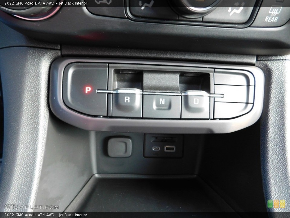 Jet Black Interior Transmission for the 2022 GMC Acadia AT4 AWD #146612056