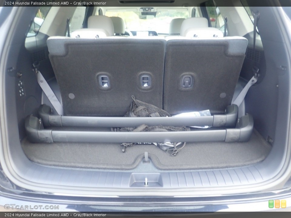 Gray/Black Interior Trunk for the 2024 Hyundai Palisade Limited AWD #146612059